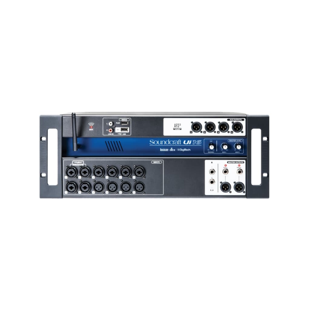 Mesa De Som Digital Soundcraft Ui16 16 Canais Usb Wifi Ui 16