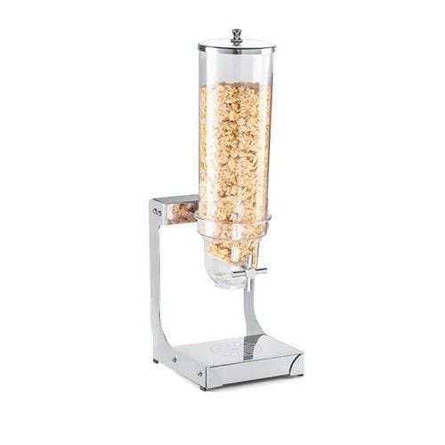 Dispenser Porta Alimentos Cereais Inox Policarbonato 3 L