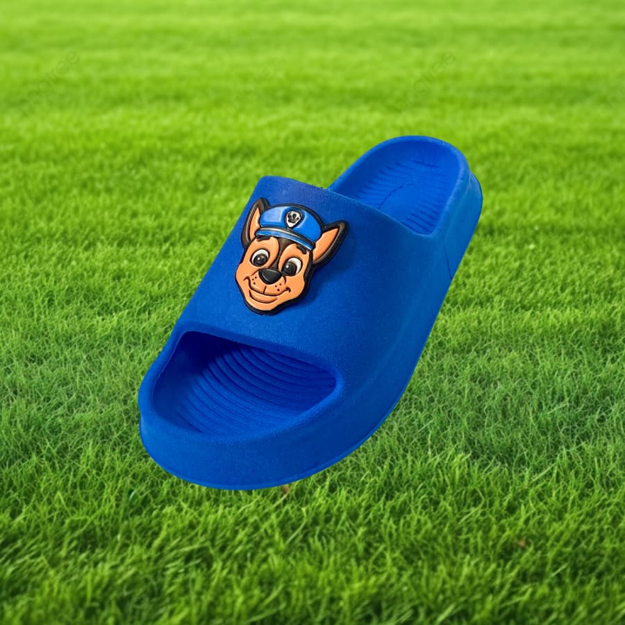 Chinelo Slide Infantil com Personagem – Material Macio e Solado Antiderrapante