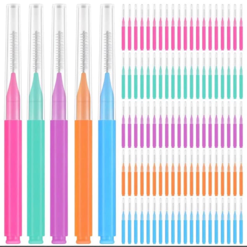 Kit(10unidades) Mini Escovinha Para Brow Lamination Sobrancelhas Lash
