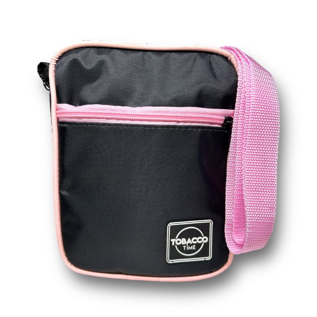 Shoulder Bag Transversal Cor Rosa com Duas Alças Bolsa Prática e Estilosa - Tobacco