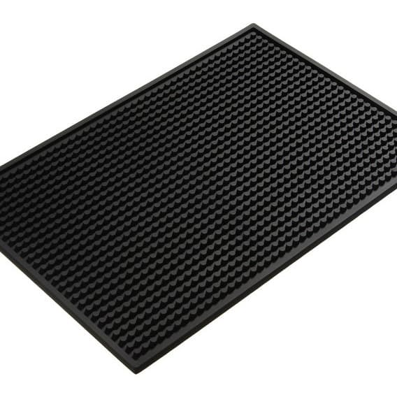 Tapete Barman 30x45cm Porta Copos Escorredor Drinks