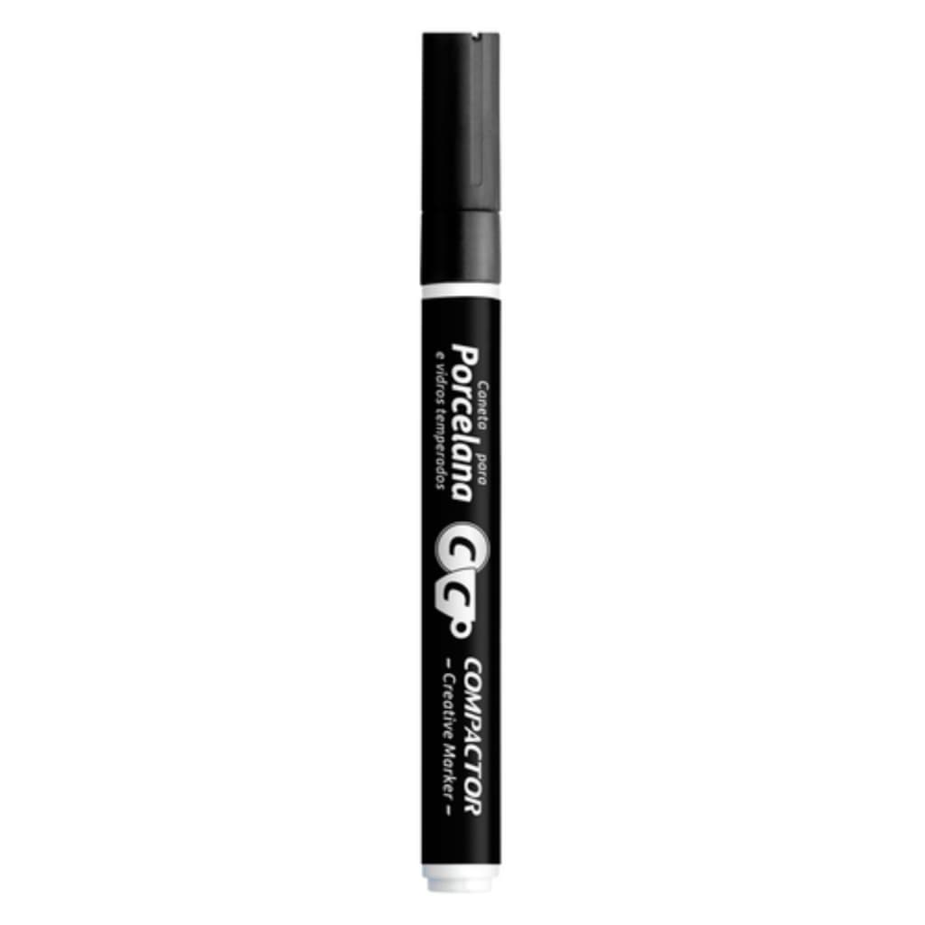 Caneta para Porcelana Creative Compactor 2.0 mm -Preta - Escrever em Canecas