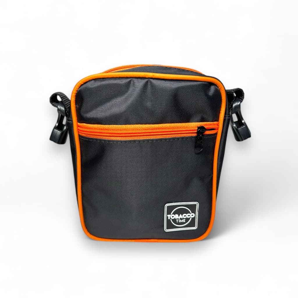 Shoulder Bag Transversal Cor Laranja com Duas Alças Bolsa Prática e Estilosa - Tobacco