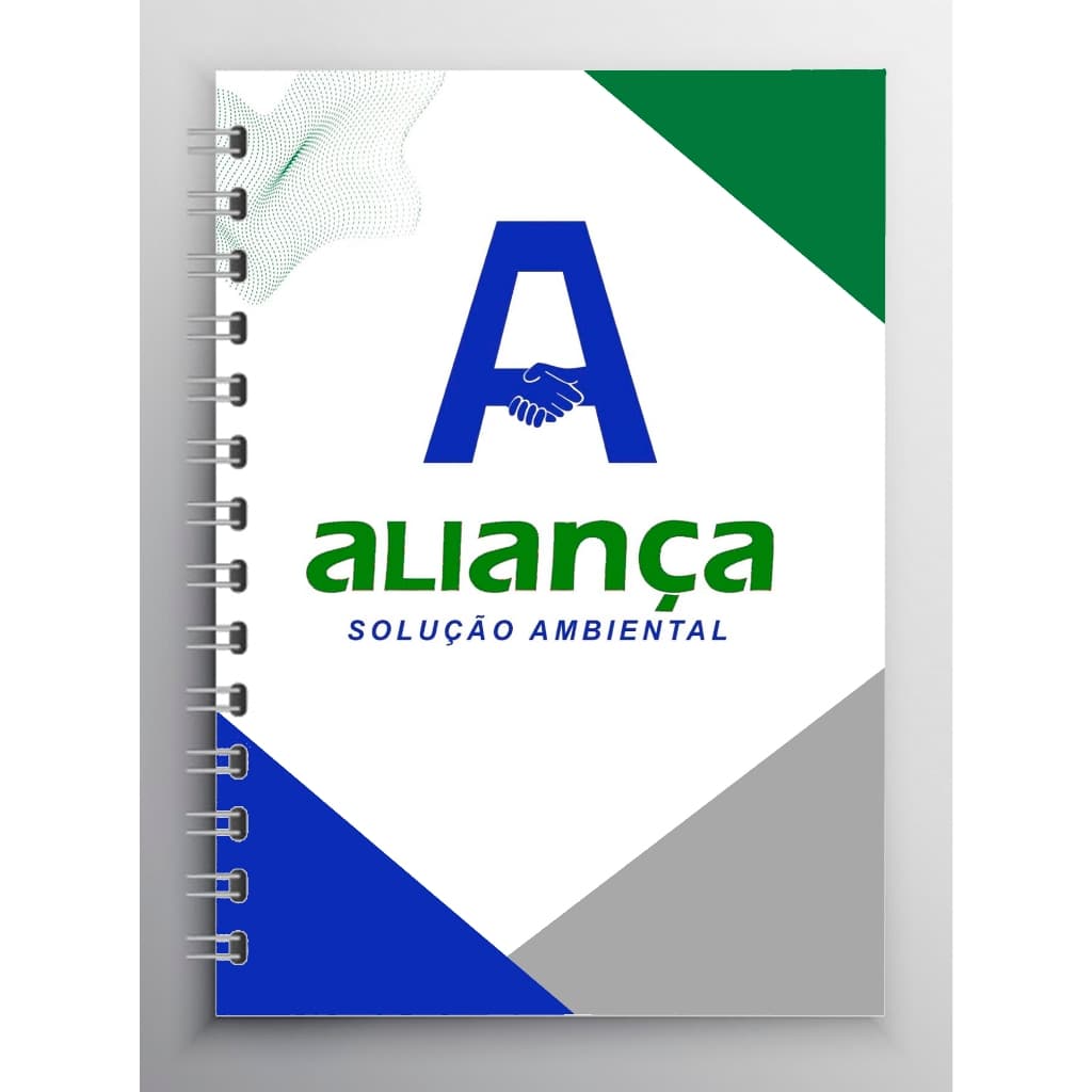 agendas empresa com logo 16u capa dura com elastico colorido e nome personalizado