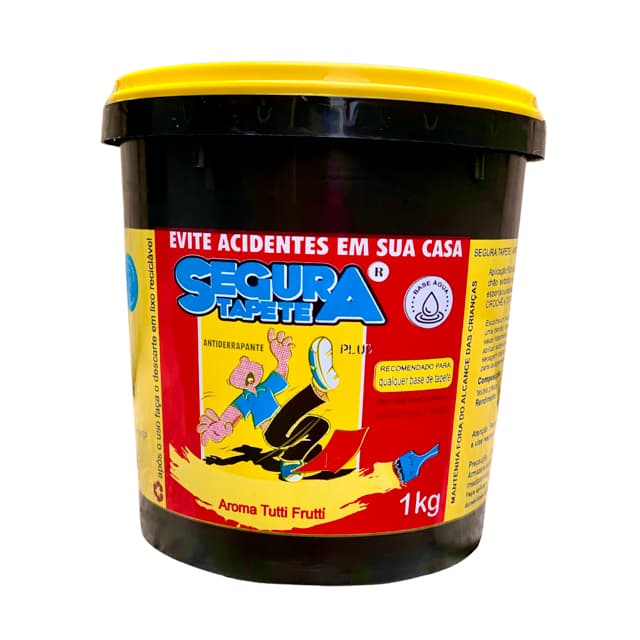 Antiderrapante para Tapetes Frufru Tufting e Talagarça - Segura Tapete® 1Kg AROMA DE TUTTI-FRUTTI