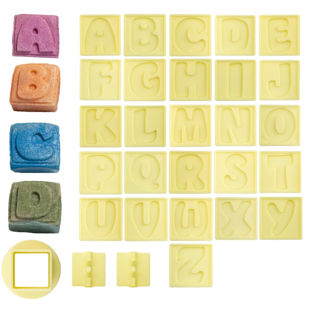 Molde Letras Alfabeto Para Ejetor Max Massas E Doces Até 25g Confeitaria Brigadeiro Biscoito