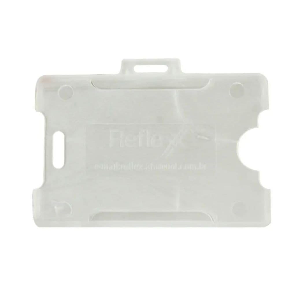 Protetor de Crachá Plástico Transparente Reflex 50 Unidades
