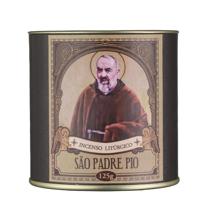 Incenso São Padre Pio 125g Barrica
