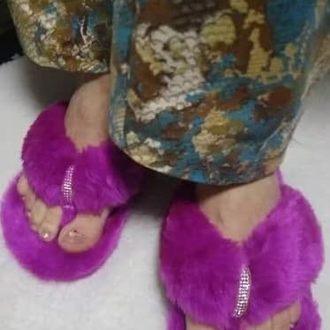 chinelufas chinelo de pelucia maternidade dia da noiva festa varias cores