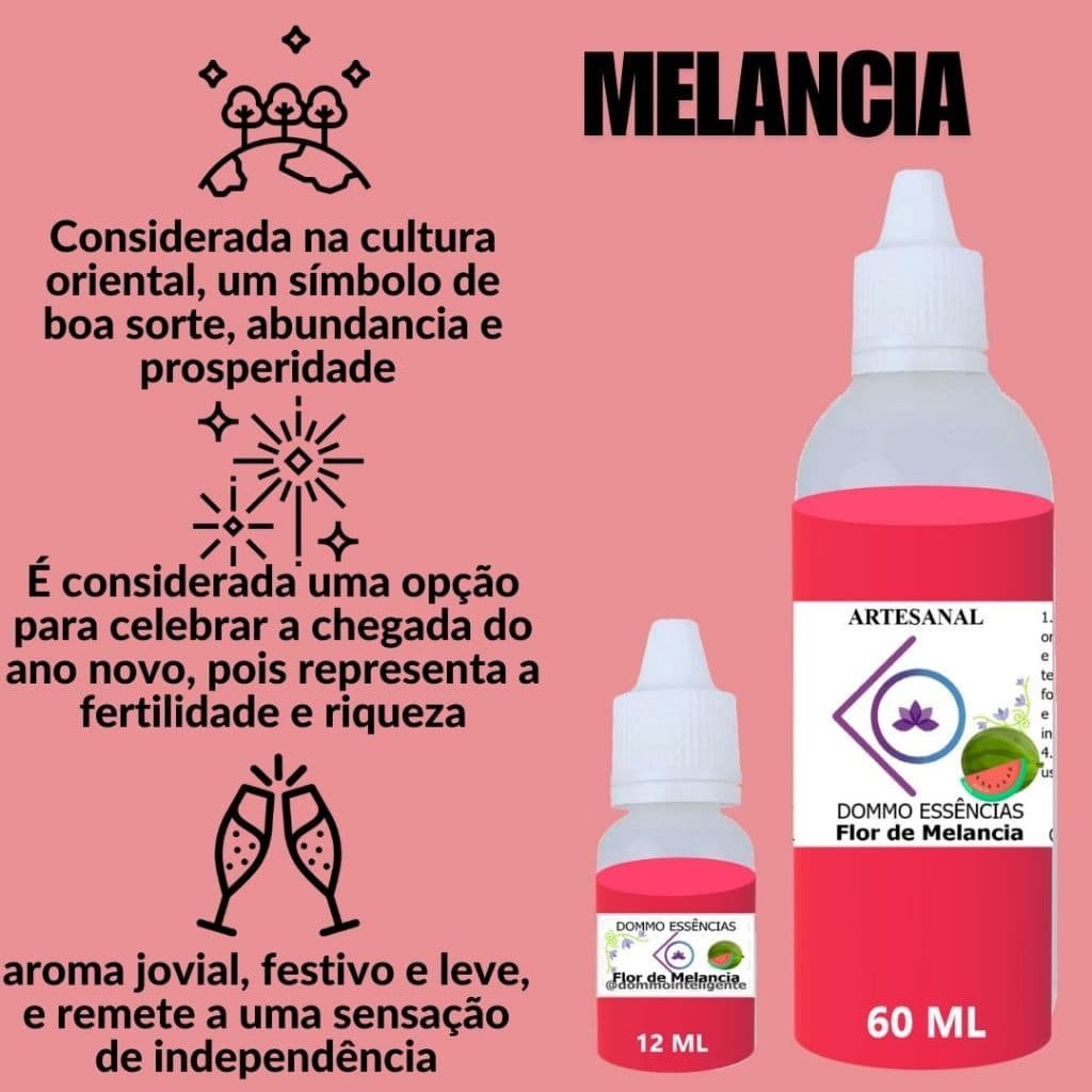 Essências Hidrossolúvel 60mL Linha PROSPERIDADE p/ Umidificador Difusor Aromatizador