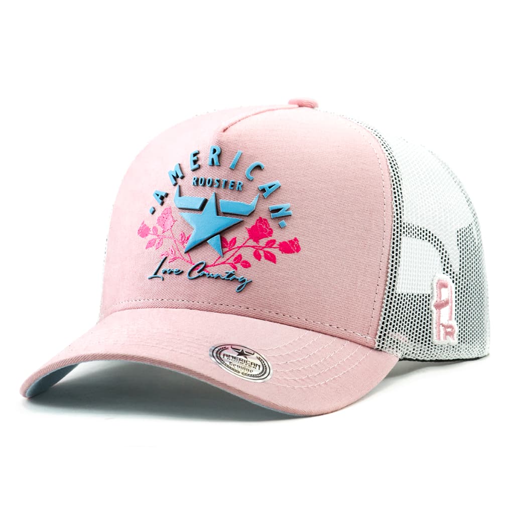 bone country feminino tres tambores rodeio cavalgada sertanejo trucker