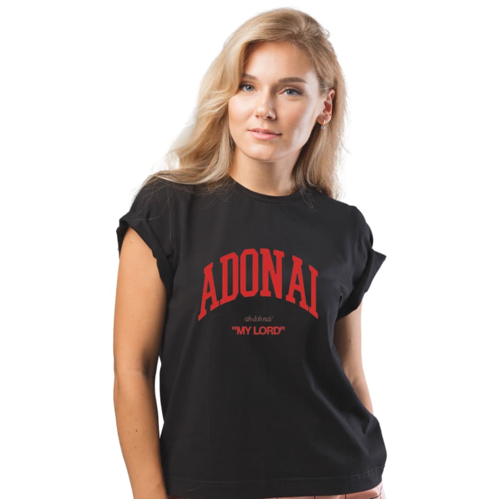 Camiseta Camisa Adonai Blusa 100% Algodão T-shirt Envio Imediato