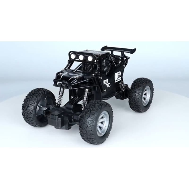 Carrinho de controle remoto com luzes LED, Buggy Off Road 20cm