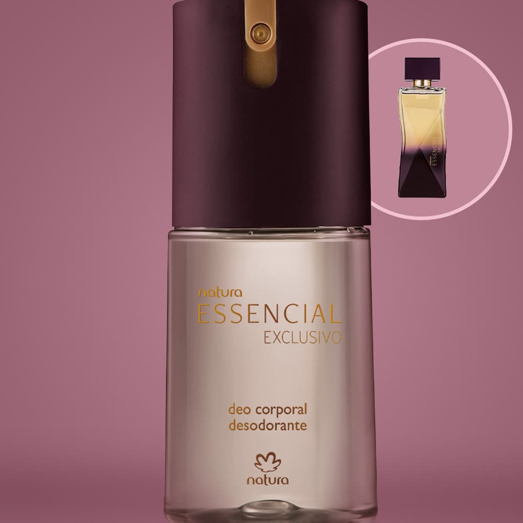Desodorante Corporal Essencial Exclusivo Feminino 100ml - Natura