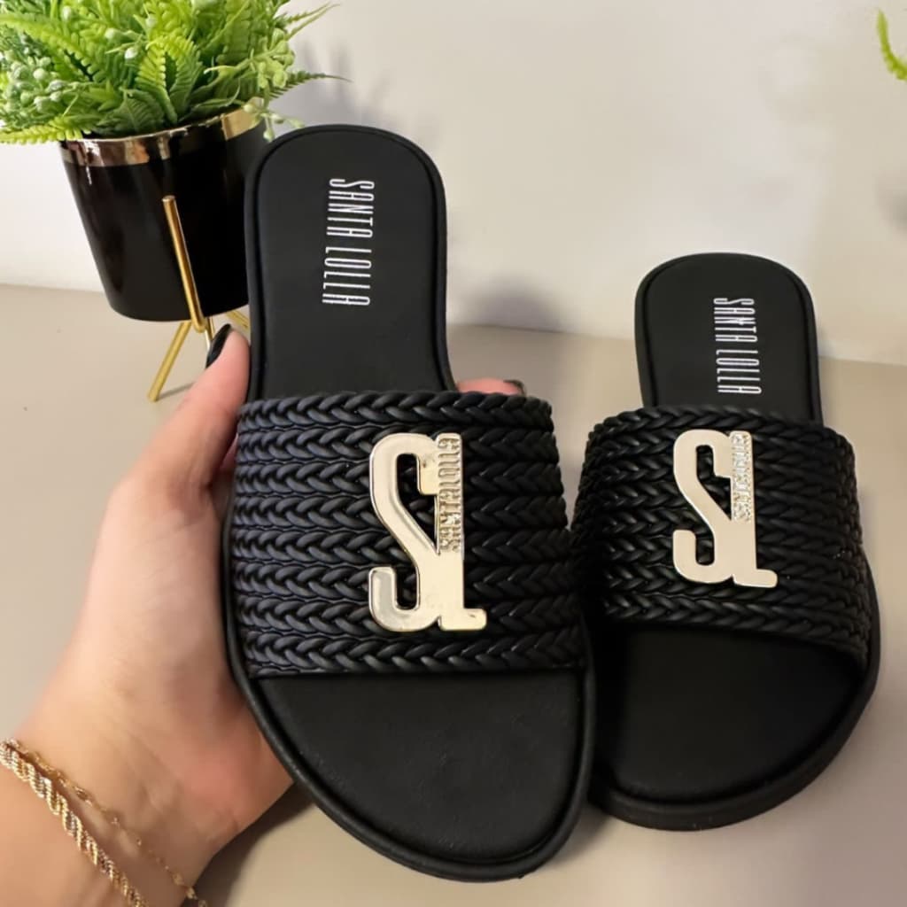 Sandalia Chinelo Feminino Slide Rasteirinha Confortavel