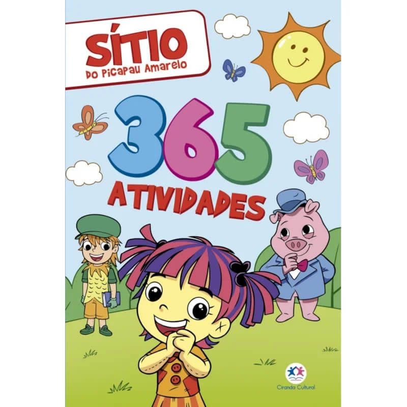 Livro 365 atividades do Sítio do Picapau Amarelo
