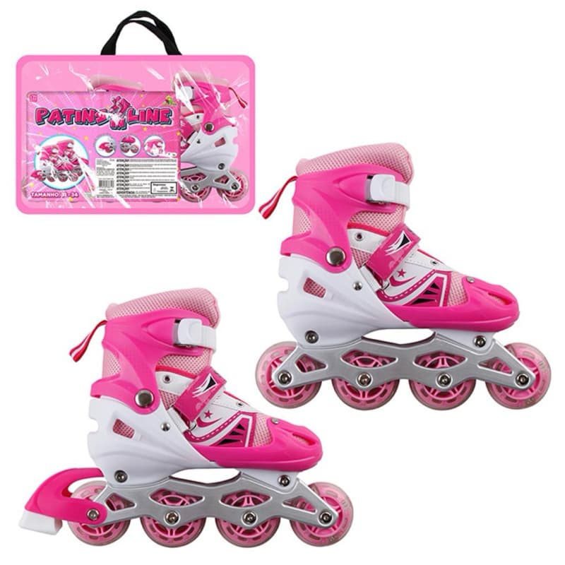 Patins Infantil InLine Menino e Menina