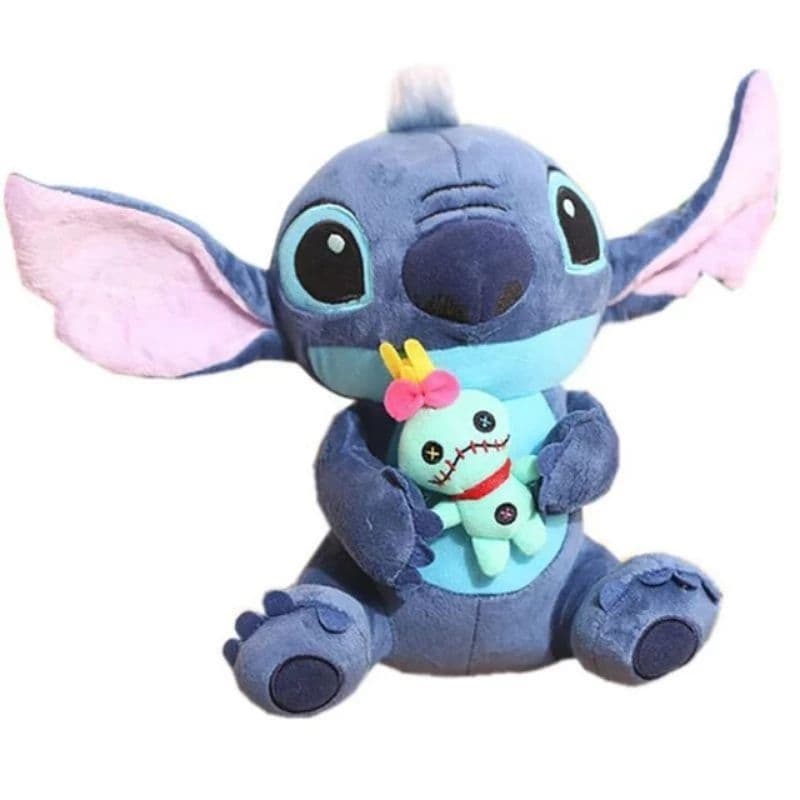 Stitch & Xepa pelúcia 25 cm anti alérgico envio imediato