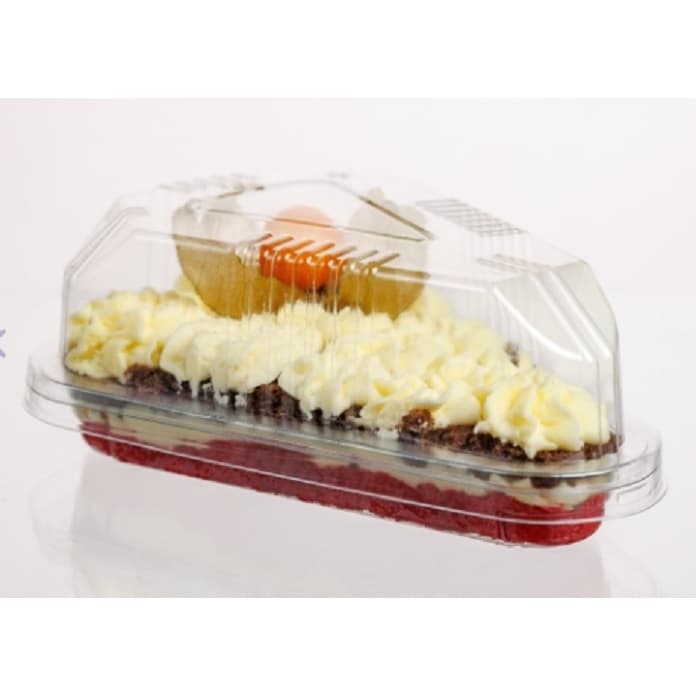 Embalagem Para Fatia Torta - Triangular Dona Rita D-630 Cor Transparente