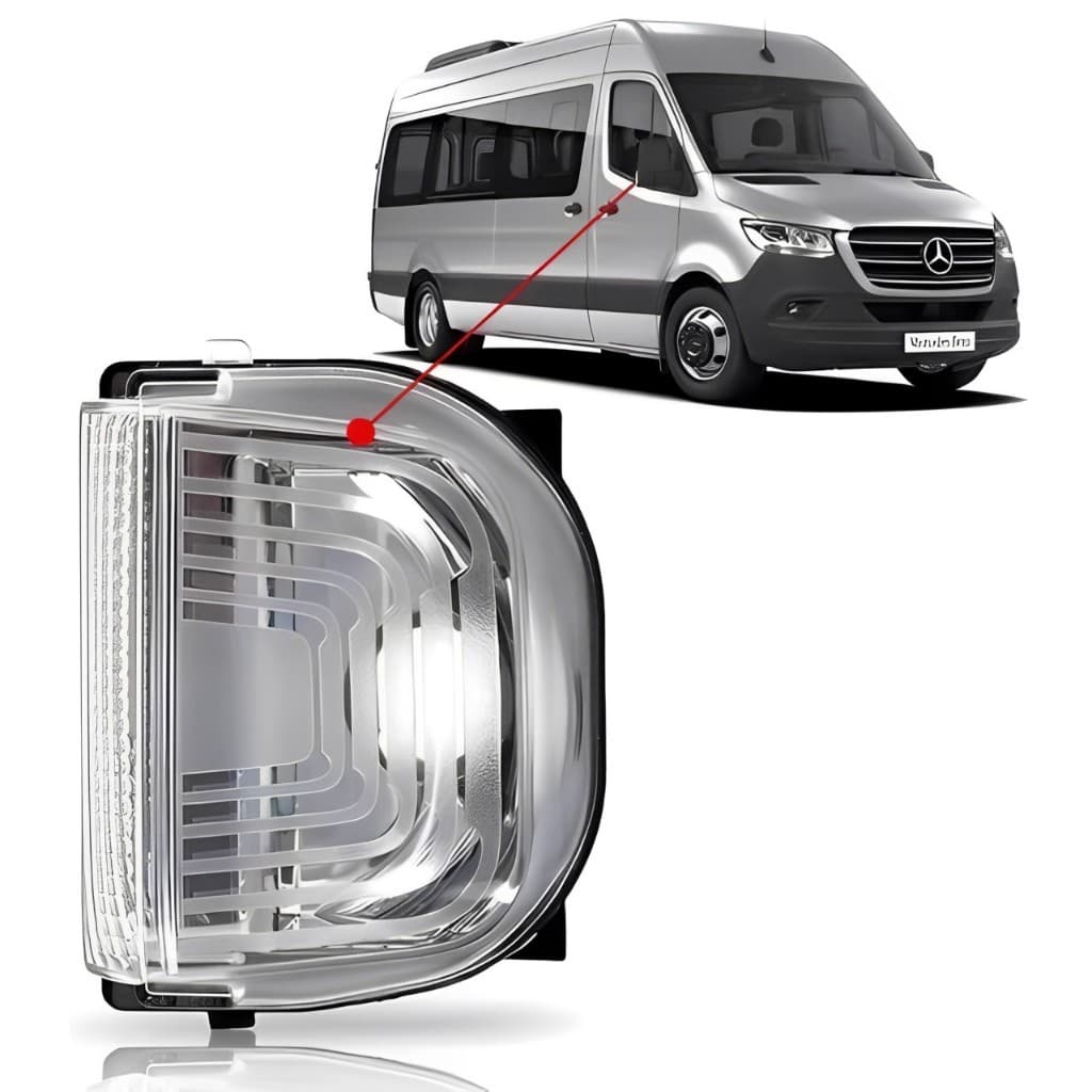 Pisca Retrovisor Mercedes Sprinter 2020 À 2023