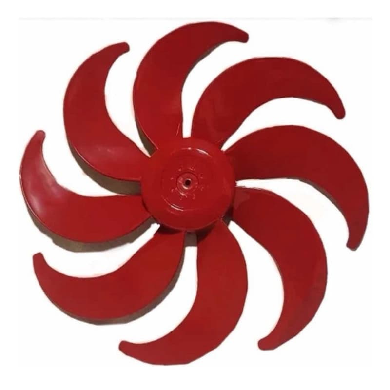 Hélice Mondial 50cm 8 Pás Polishop - Vermelha - Original Vt