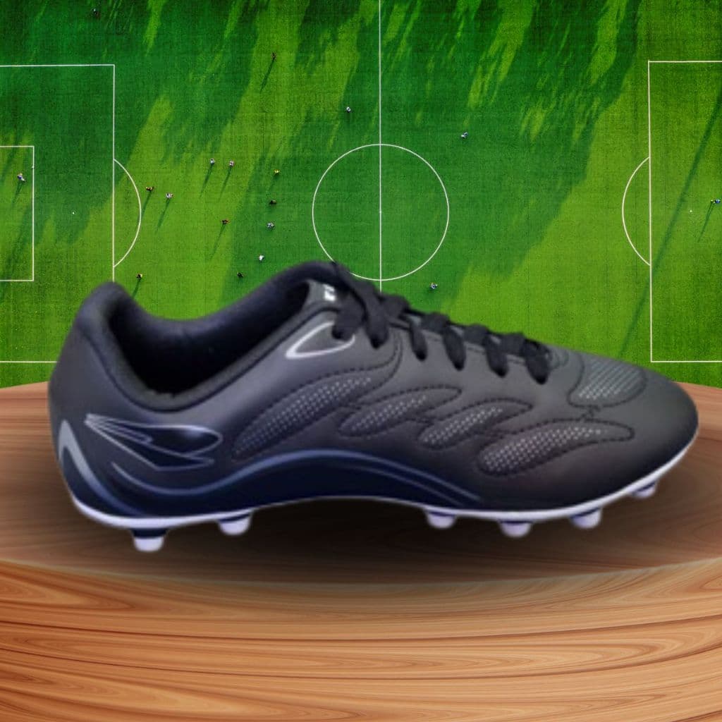 Chuteira Campo Infantil Oficial Dray Confortavel Preto