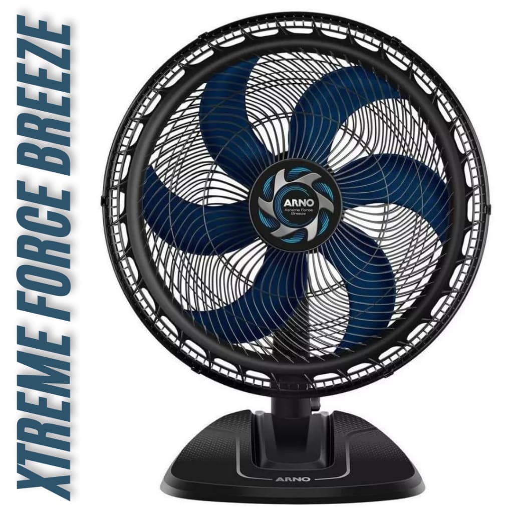 VENTILADOR FURACÃO XTREME FORCE BREEZE 50CM MESA VB50 ARNO 110V E 220V | O MAIS FORTE E SILENCIO.