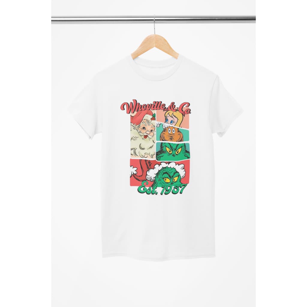 T-Shirt Natal Personagem Desenho Christmas - 100% Algodão - Envio Rápido
