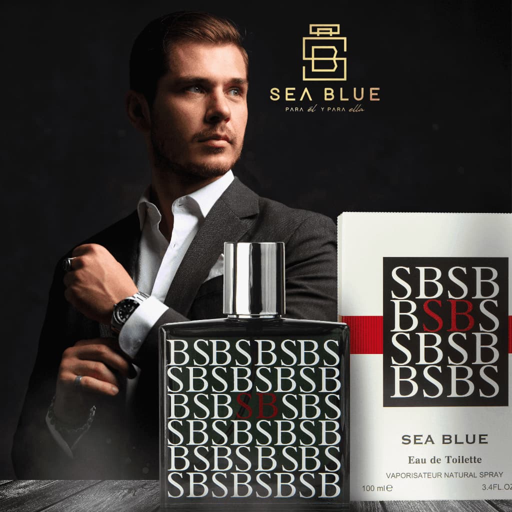 Perfume SB 100ml Masculino Sea Blue Importado