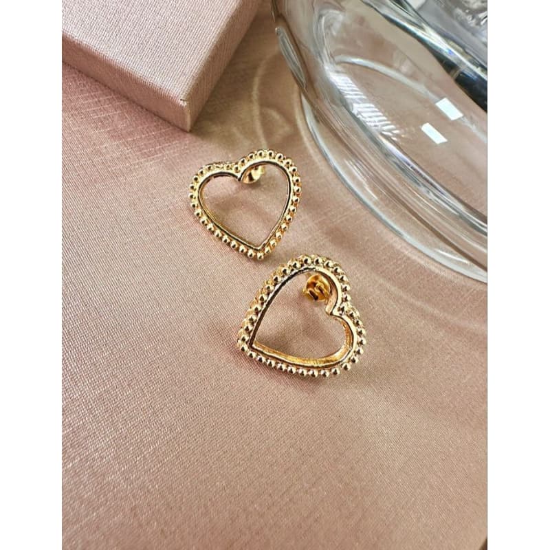 Brincos coração bjuterias, brinco feminino