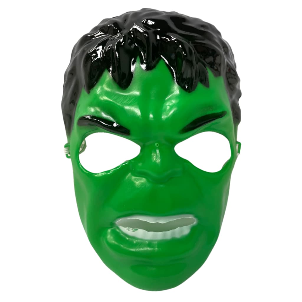 Mascara do Hulk de Plastico Infantil Criança
