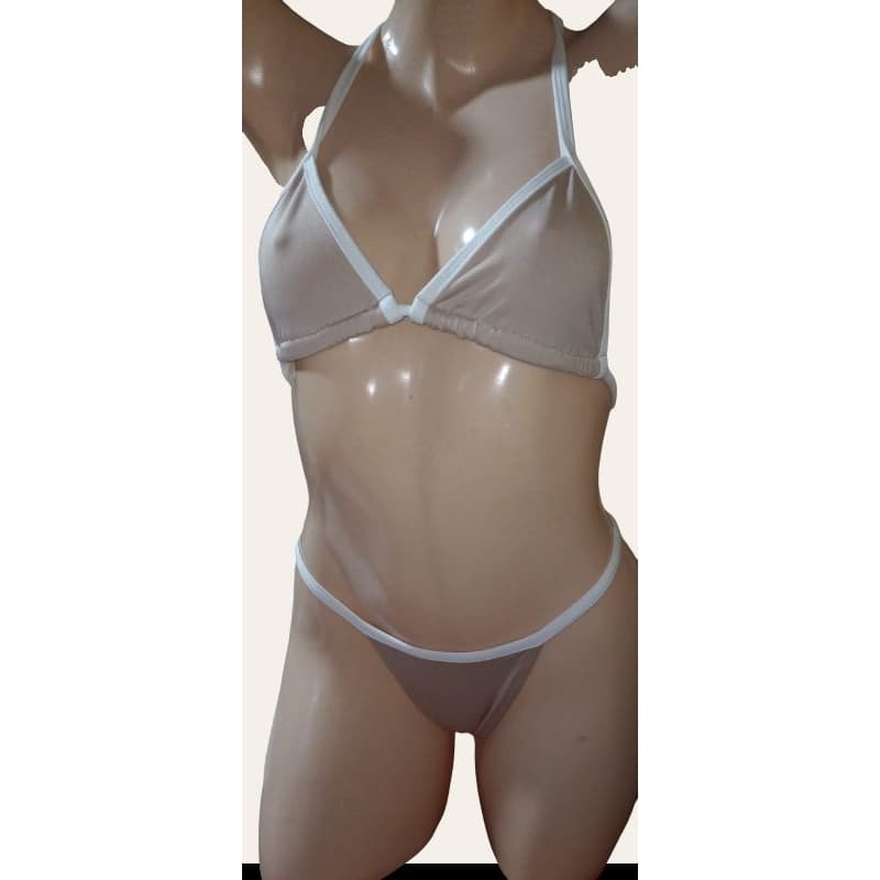 Biquíni Fita Feminino tendência Cortininha