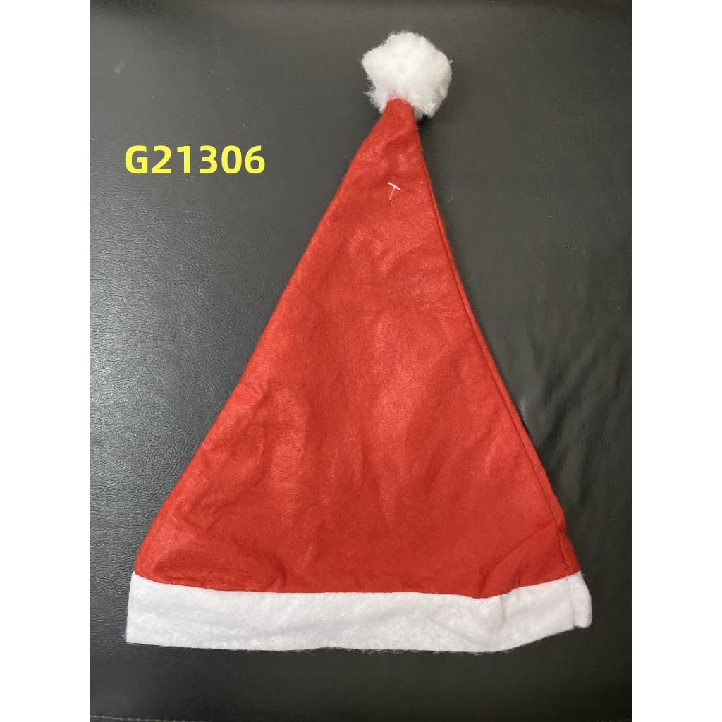 Kit Com 6 Gorro Natalino Papai Noel Touca
