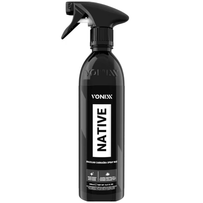 Native Spray Wax Vonixx 500ml Cera de Carnaúba Líquida