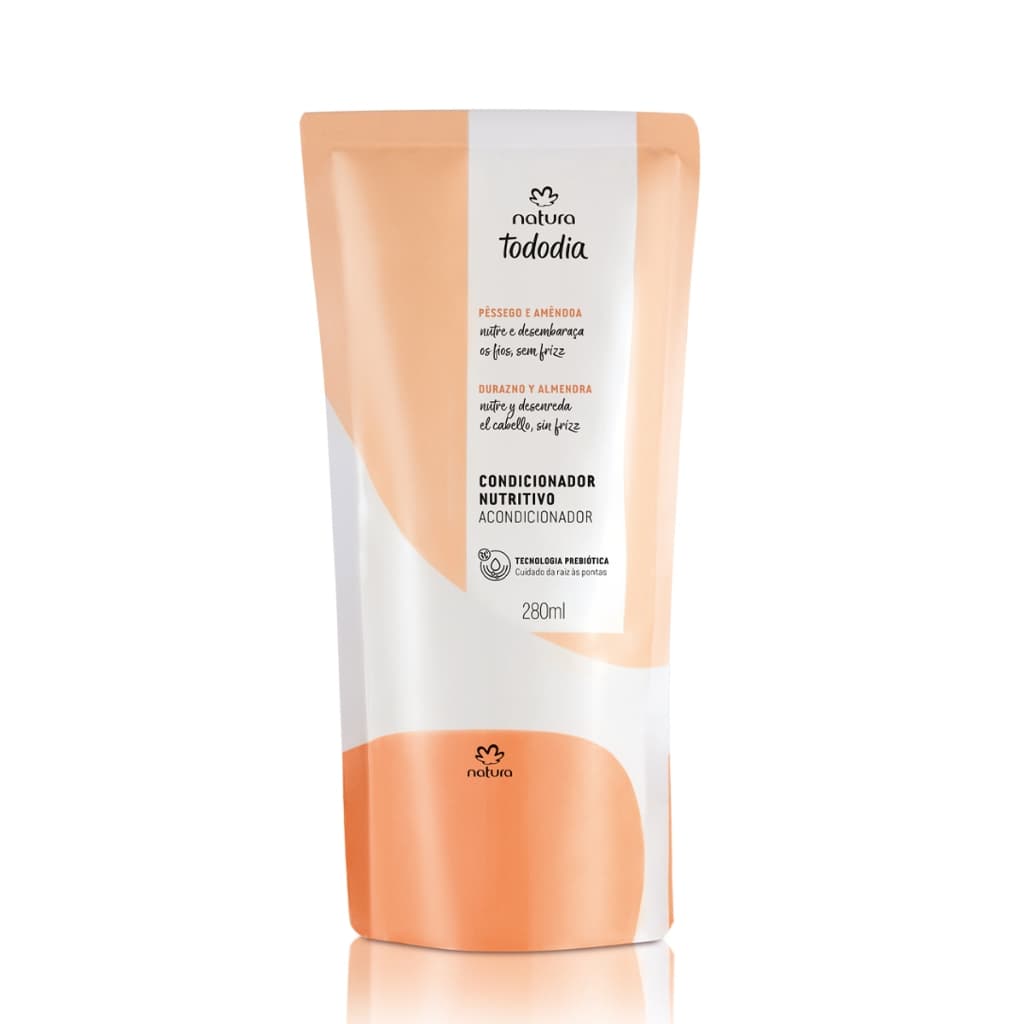 NATURA Refil Condicionador, Shampoo,  Nutritivo, Creme para Pentear Nutritivo Todo dia TODODIA conjutno 250ml