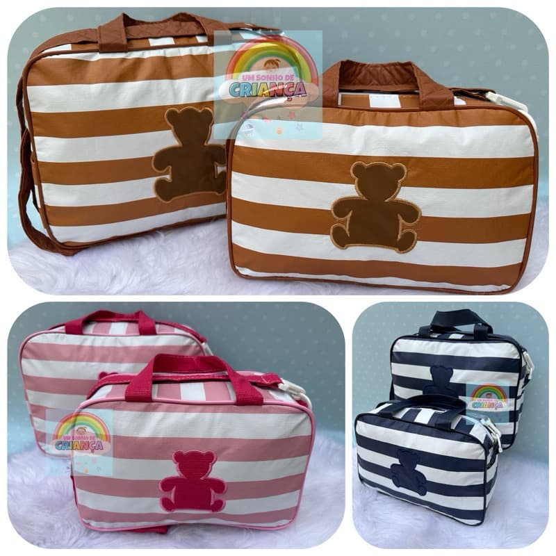 kit Bolsa bebê mala saida maternidade promoção