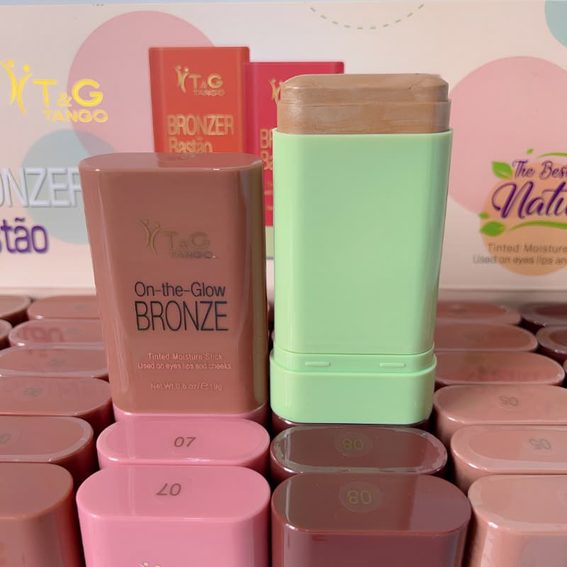 Stick de blush multi-funções ON-THE-GLOW Bronze Bastâo