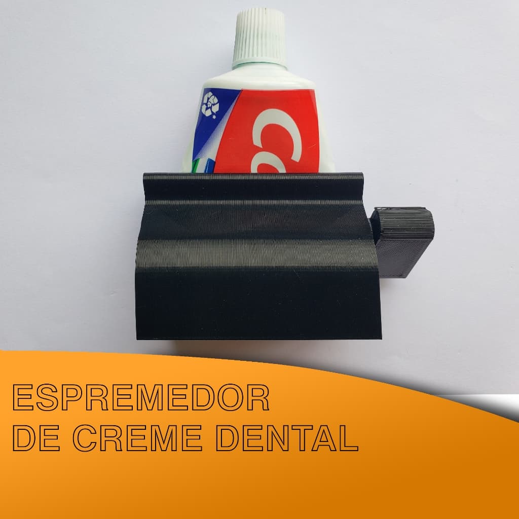 Espremedor de pasta de dente 3D Durável, reutilizável e prático