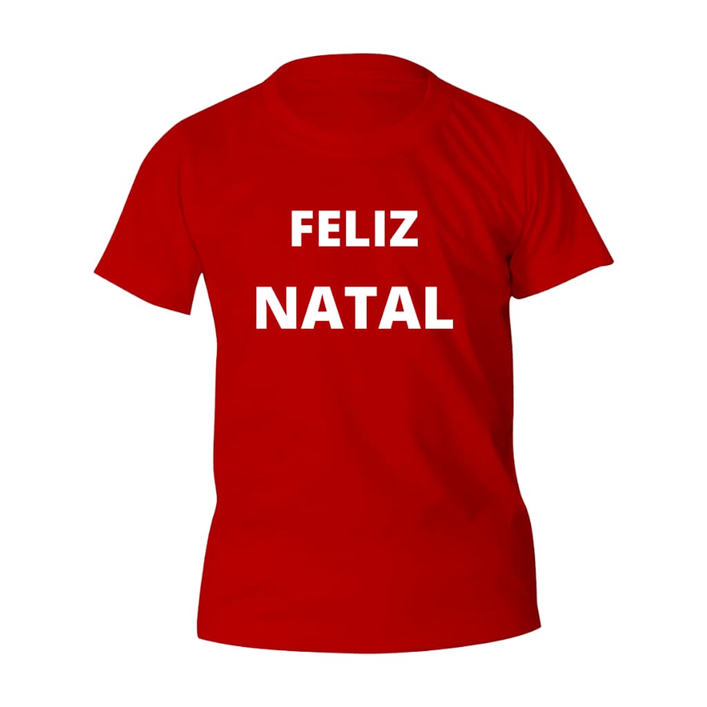 Blusa Natal Infantil Camiseta de natal varias estampas envio rapido lançamento