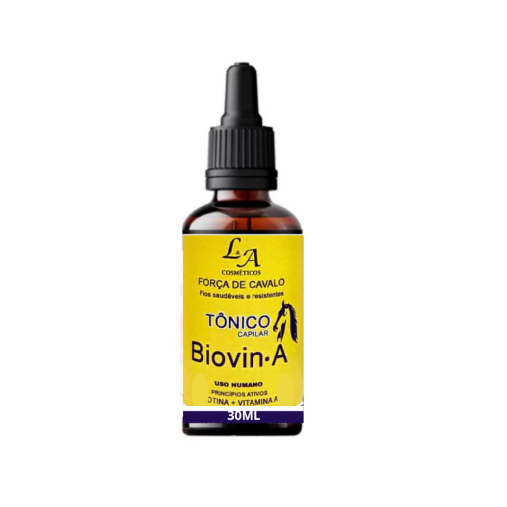 1 Tônico de Crescimento Acelerado Força de Cavalo Biovin-A Spray  30 ml