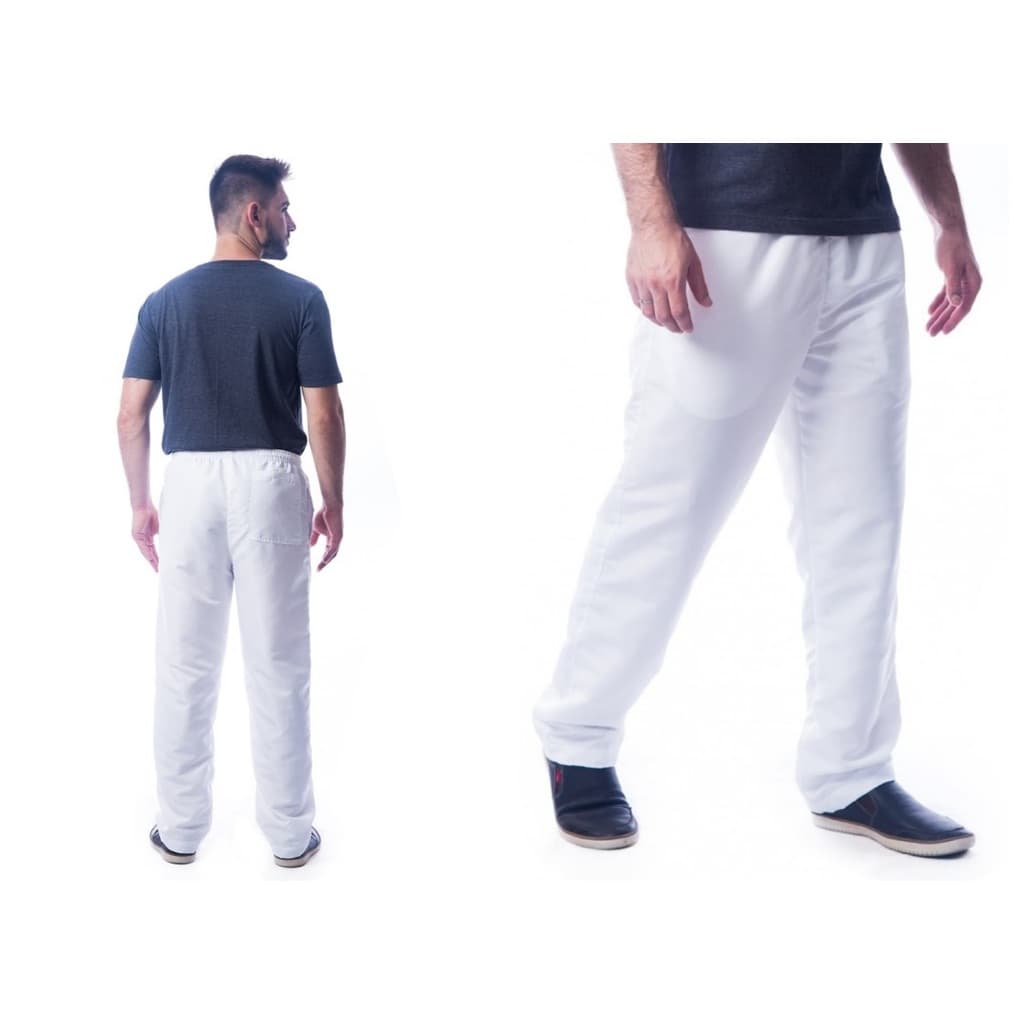 Calça Branca para Padeiro, Açougueiro, Enfermagem UNIFORME