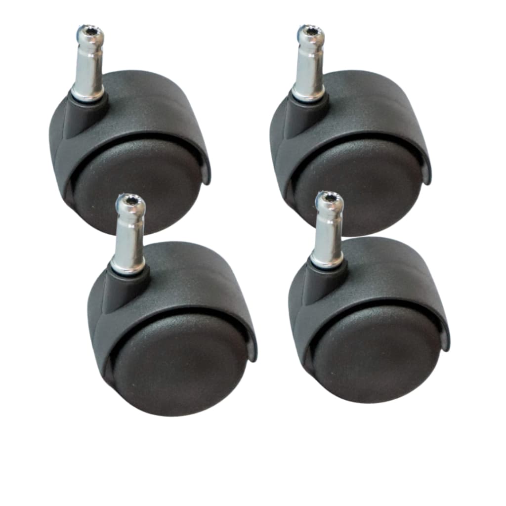 Rodízios de Cadeira sem Anel - Pino 10mm | Kits de 4 Unidades