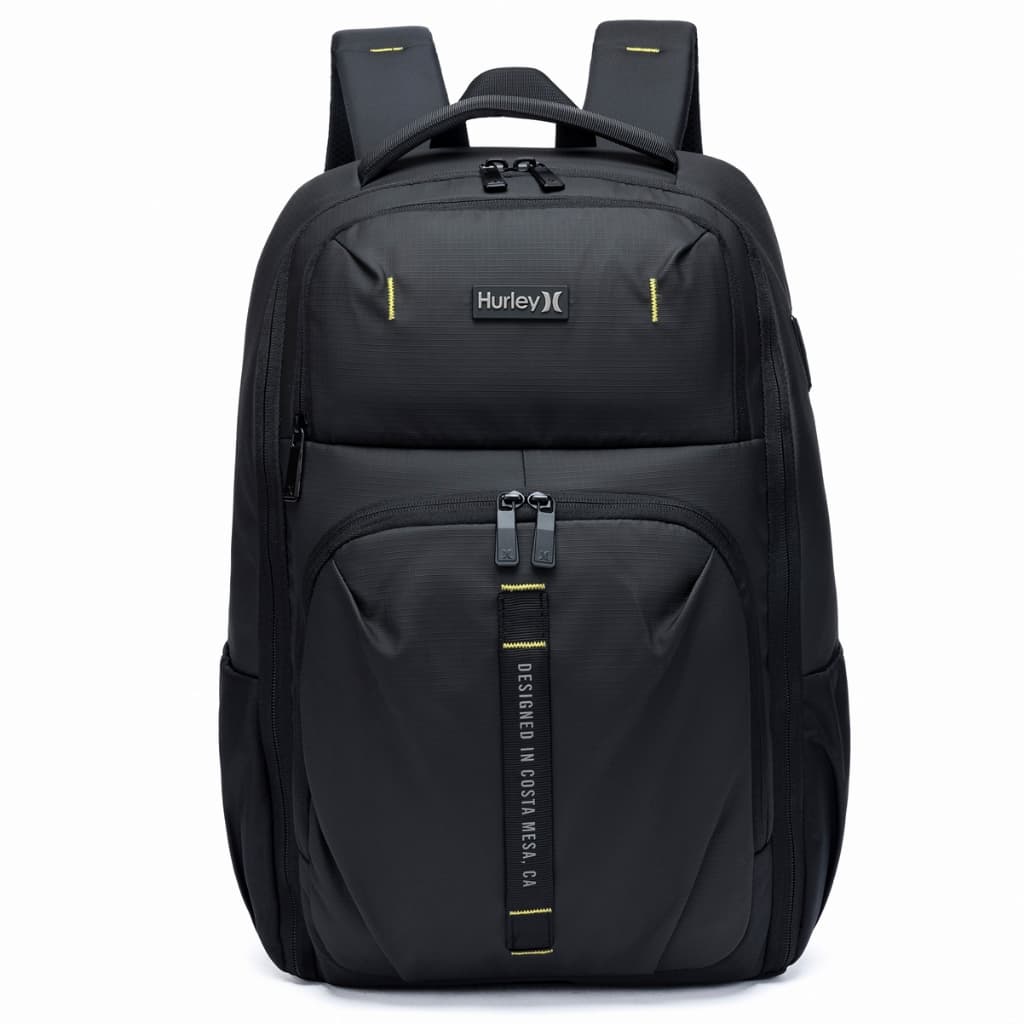 Mochila Hurley Executiva Faculdade Trabalho Notebook Grande Espaçosa