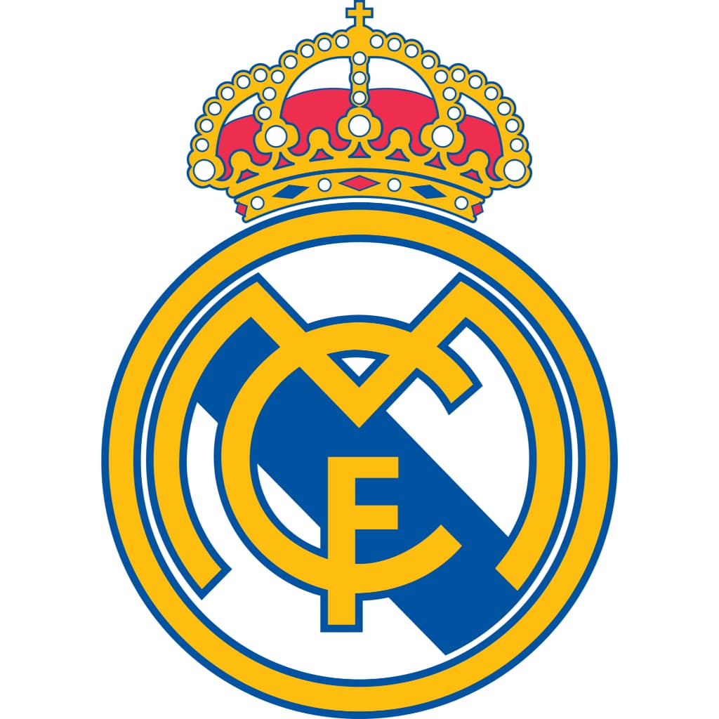 Adesivo Têxtil Termocolante para Tecidos Real Madrid aplicável com ferro de Passar