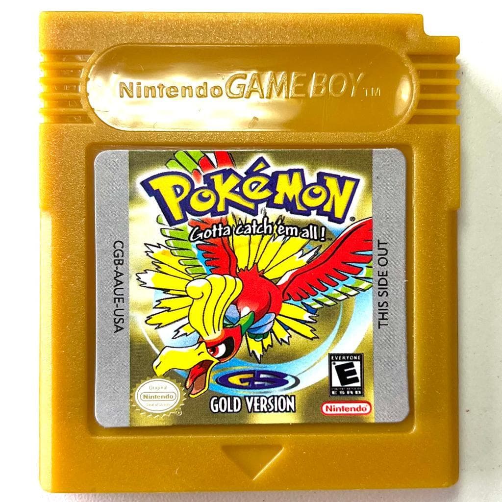 Pokémon Gold Cartucho de Game Boy Color