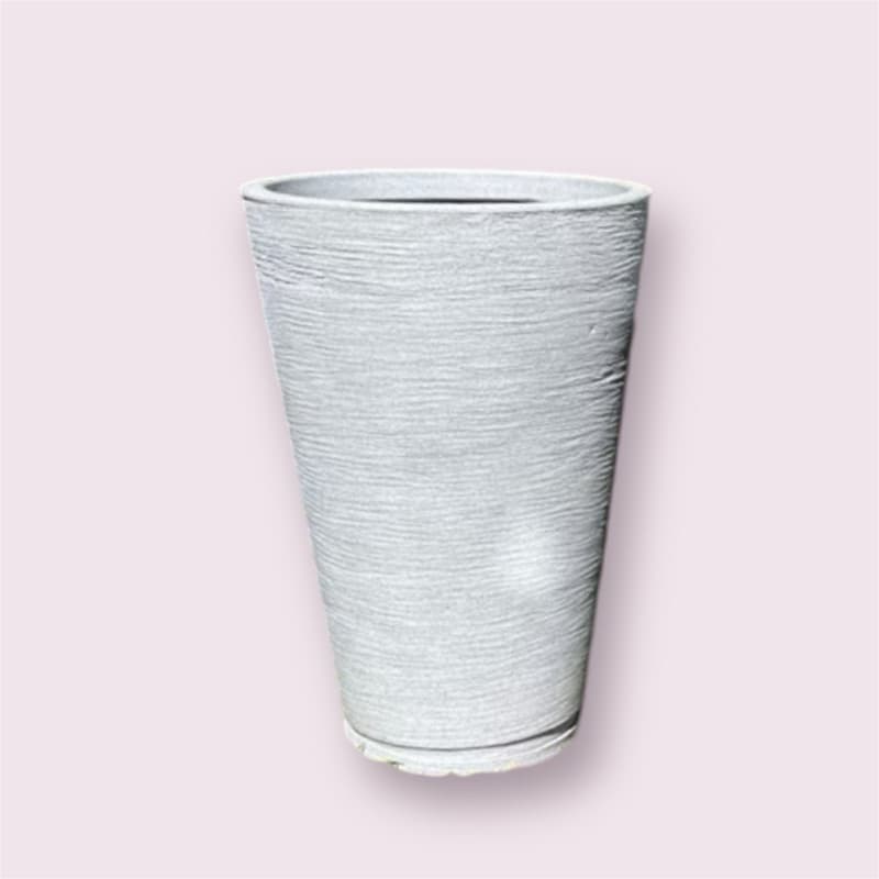 Vaso Polietileno para Plantas Coluna Redonda com Prato Coletor N4