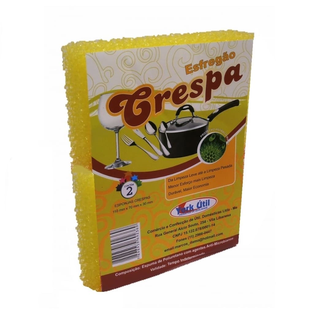 ESPONJA CRESPA ESFREGAO