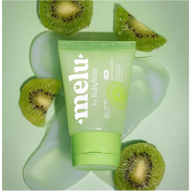 Gel Creme Facial Kiwi Antioxidante Melu by Ruby rose - 40g