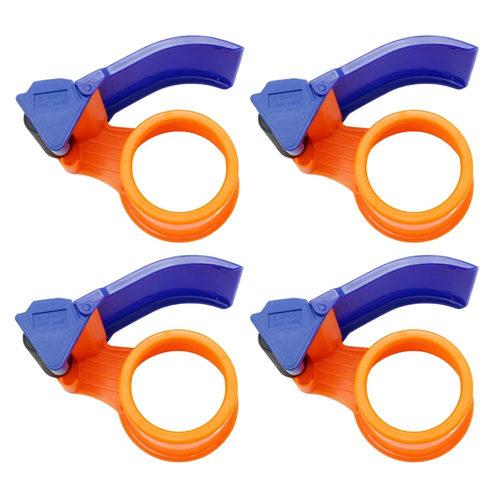 Kit 4 Aplicador De Fita Adesiva Larga 50mm De Mão Suporte Porta Fita 50m 100m 200m 300m Promo